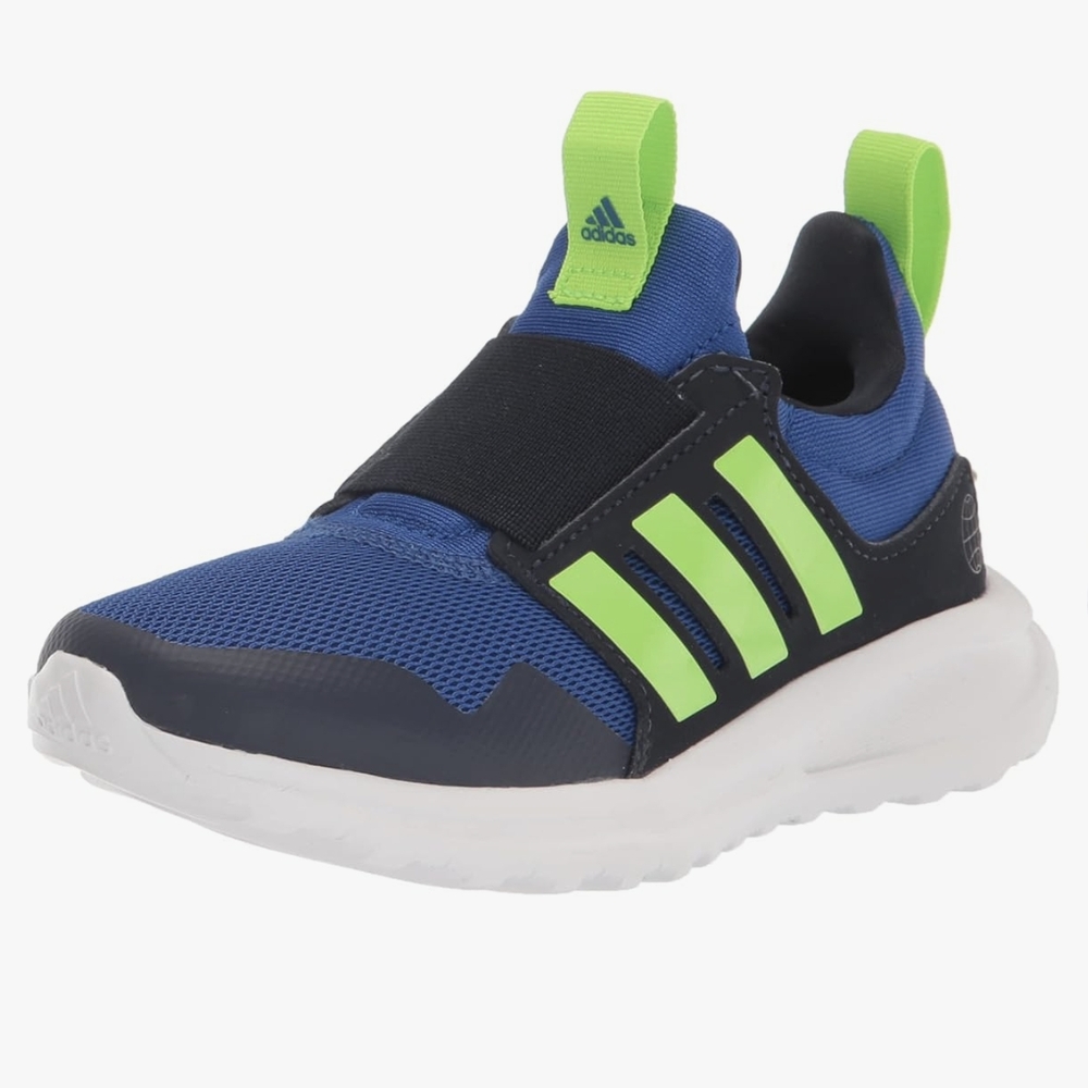 Adidas Kids Blue and Green Sneakers